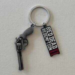 vintage red dead redemption 2 keychain